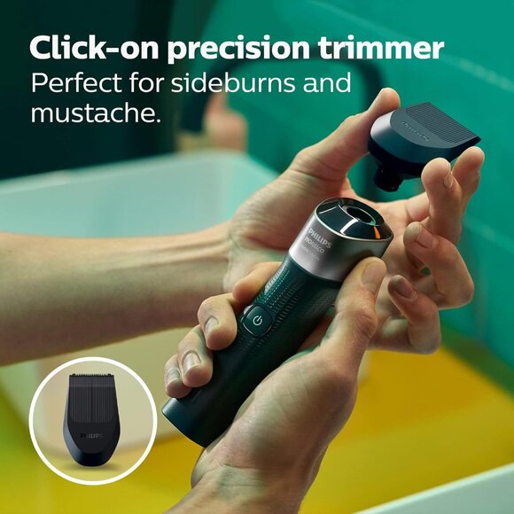 Phillips Norelco "NEW" Series 5000, Wet & Dry Electric Rechargeable Shaver X5004 - Picture 3 of 10